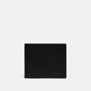 Coach 3 In 1 Wallet - Men's Wallets - Black | MRCD4449