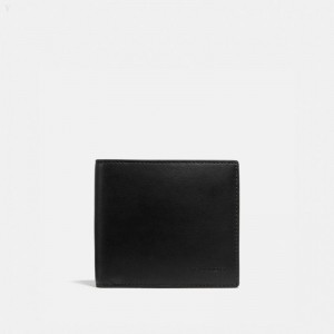 Coach Coin Wallet - Men's Wallets - Black | RIIY0704