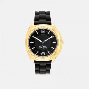 Coach Flip Watch,41 Mm - Men's Watches - Black | FVGA3620