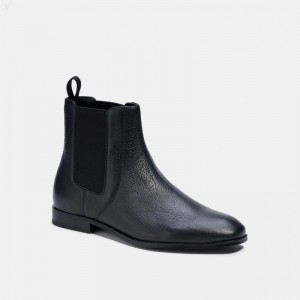 Coach Graham Chelsea Boot - Men's Boots - Black | FPCN2666