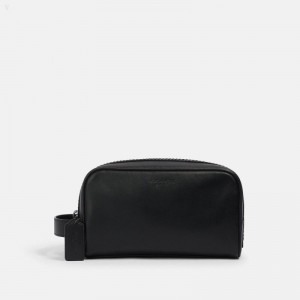 Coach Small Travel Kit - Men's Accessories - Black | SPLO8058