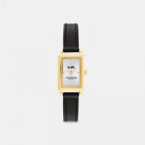 Coach Liz Watch,24 Mm - Women's Watches - Black | HMZC9548