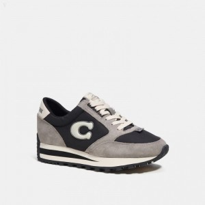 Coach Runner Sneaker - Women's Sneakers - Black / | RWET0658