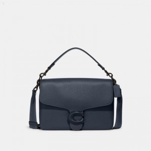 Coach Soft Tabby Messenger - Men's Crossbody Bags - Blue | YILS5715