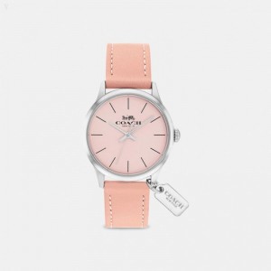 Coach Ruby Watch,32 Mm - Women's Watches - Blush. | NUDB3559
