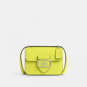 Coach Morgan Square Crossbody - Women's Crossbody Bags - Bright Yellow | XKFD0878