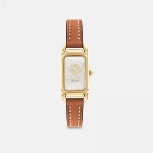 Coach Cadie Watch,17.5 Mm X 28.5 Mm - Women's Watches - Canyon | UPDB2133