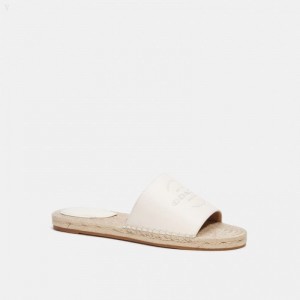 Coach Cailin Espadrille - Women's Espadrille - Chalk | GAXO3602