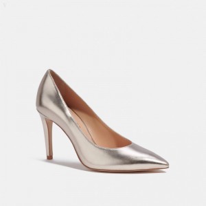 Coach Skyler Pump - Women's Heels - Champagne | RYUS9573