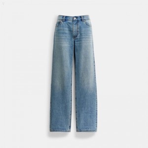 Coach New Wash Jeans - Men's Jeans - Dark Blue | TRZU3635