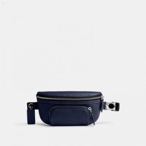 Coach Beck Belt Bag - Men's Belt Bags - Deep Blue | LBGB6867