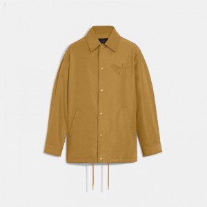 Coach Coaches Jacket - Men's Jackets - Flax | HMEH9855