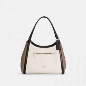 Coach Kristy Shoulder Bag In Colorblock - Women's Shoulder Bags - Gold / Multicolor | OPSN7067