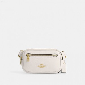 Coach Mini Belt Bag - Women's Crossbody Bags - Gold / | MHGG0470