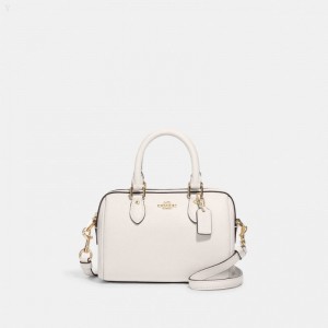 Coach Mini Rowan Crossbody - Women's Crossbody Bags - Gold / | ABSV4869