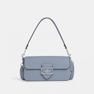 Coach Morgan Shoulder Bag - Women's Shoulder Bags - Grey Mist | BBCO2227
