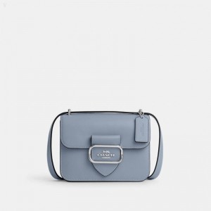 Coach Morgan Square Crossbody - Women's Crossbody Bags - Grey Mist | TXKT3702