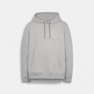 Coach Lounge Hoodie - Men's Hoodie - Light Grey | MYSP6146