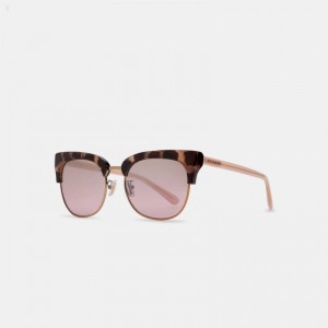 Coach Bobbie Sunglasses - Women's Sunglasses - Pink | CGZD9595