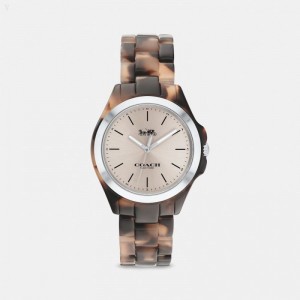 Coach Libby Watch,30 Mm - Women's Watches - Pink | CCOD6552