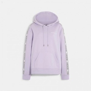 Coach Essential Hoodie - Women's Hoodie - Purple | OURV2482
