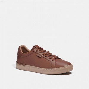 Coach Lowline Low Top Sneaker - Men's Sneakers - Saddle | SMWS0209