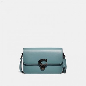 Coach Studio Shoulder Bag - Women's Shoulder Bags - Sage / Pewter | WIJT5065