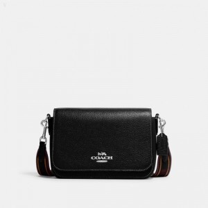Coach Logan Messenger - Women's Crossbody Bags - Silver / Black Multicolor | CGJA8901