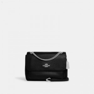 Coach Klare Crossbody 25 - Women's Crossbody Bags - Silver / Black | RTPN4246
