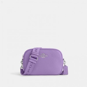 Coach Jamie Camera Bag - Women's Crossbody Bags - Silver / Iris | YMDT5241