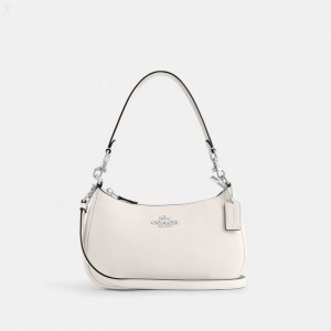Coach Teri Shoulder Bag - Women's Shoulder Bags - Silver / | TVAP3853