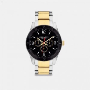 Coach Casey Watch,42 Mm - Men's Watches - Two Tone | QTWW9478